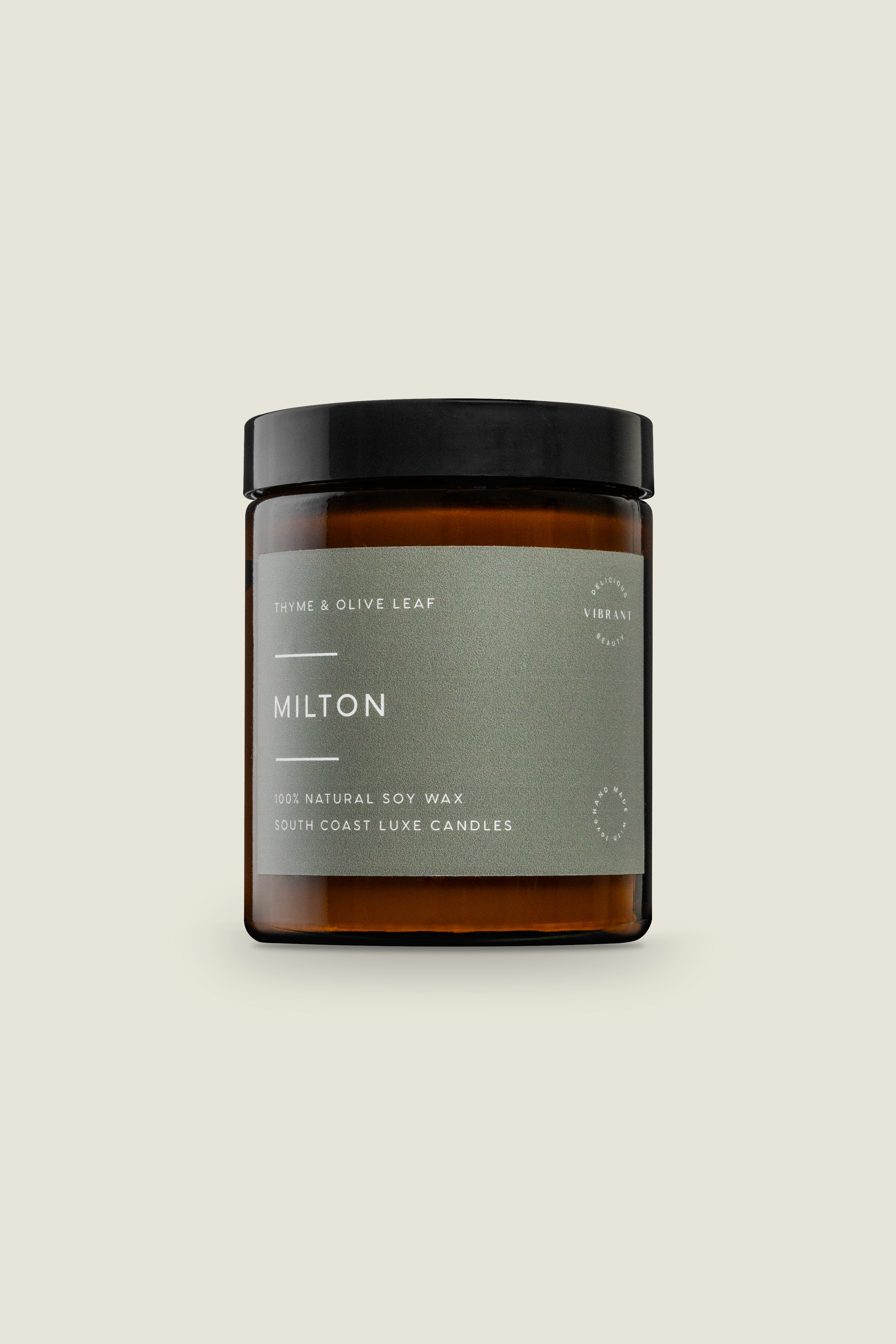 Milton Candle - Thyme and Olive Leaf - Small