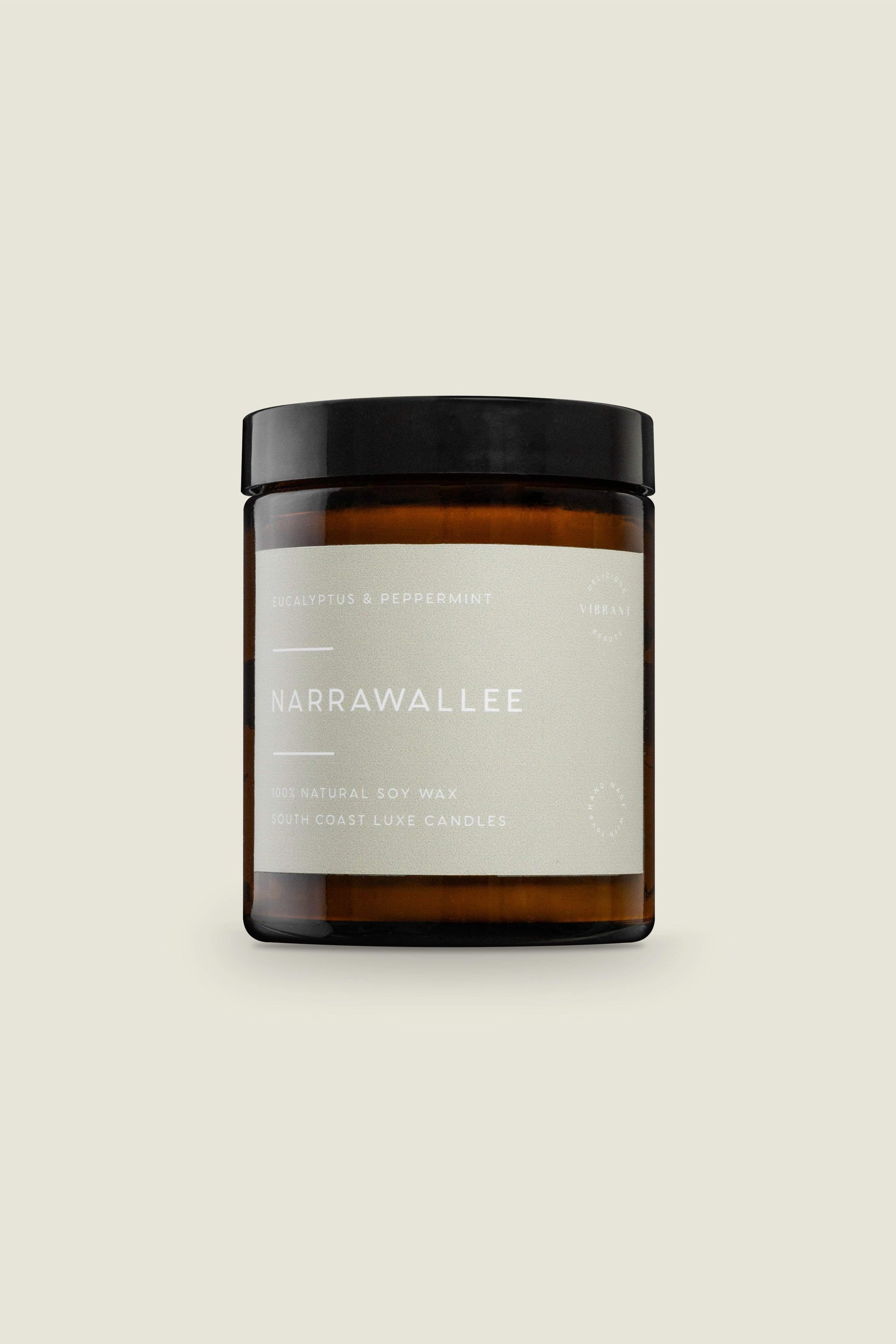 Narrawallee Candle - Eucalyptus, Clove and Peppermint - Small