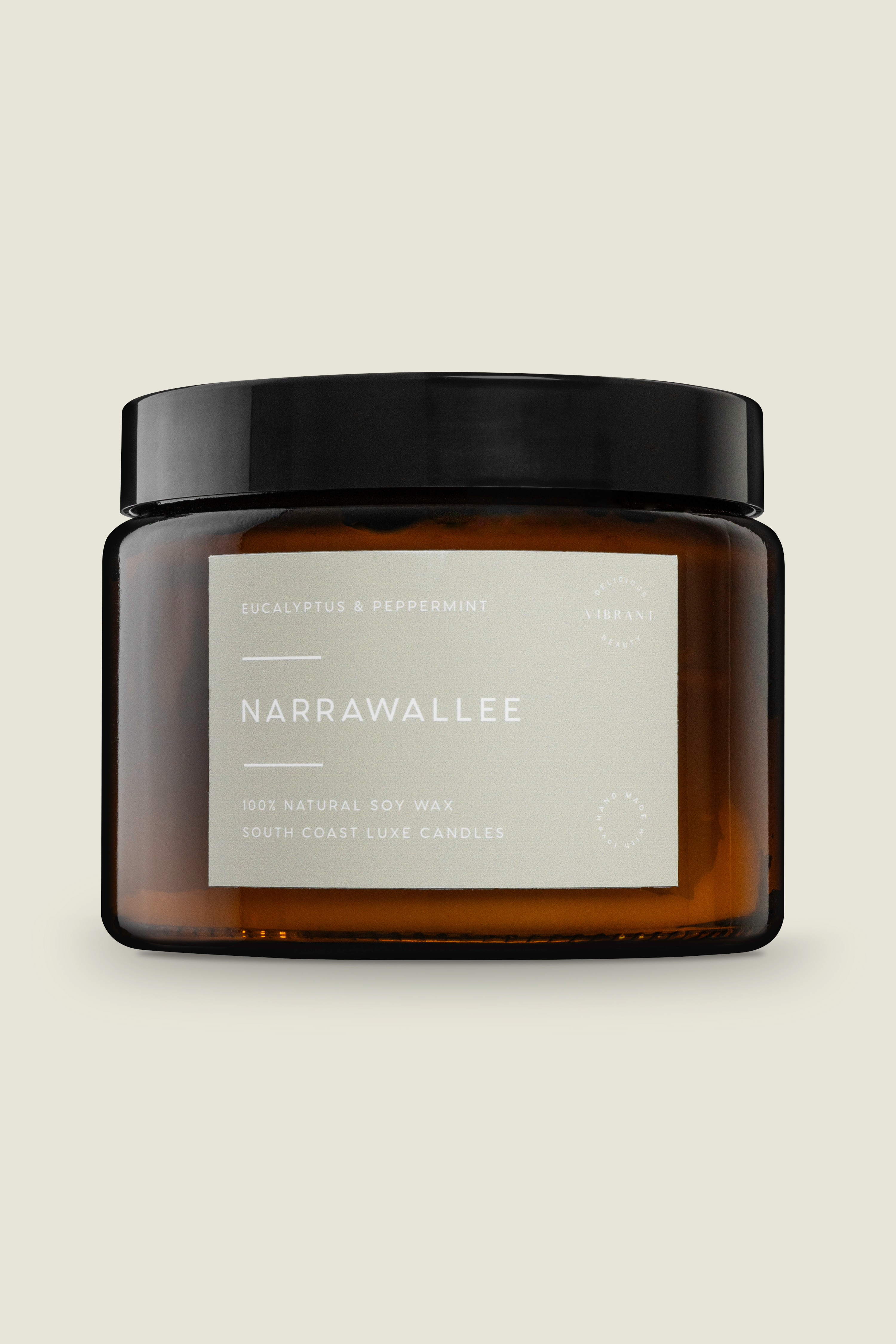 Narrawallee Candle - Eucalyptus, Clove and Peppermint - Large