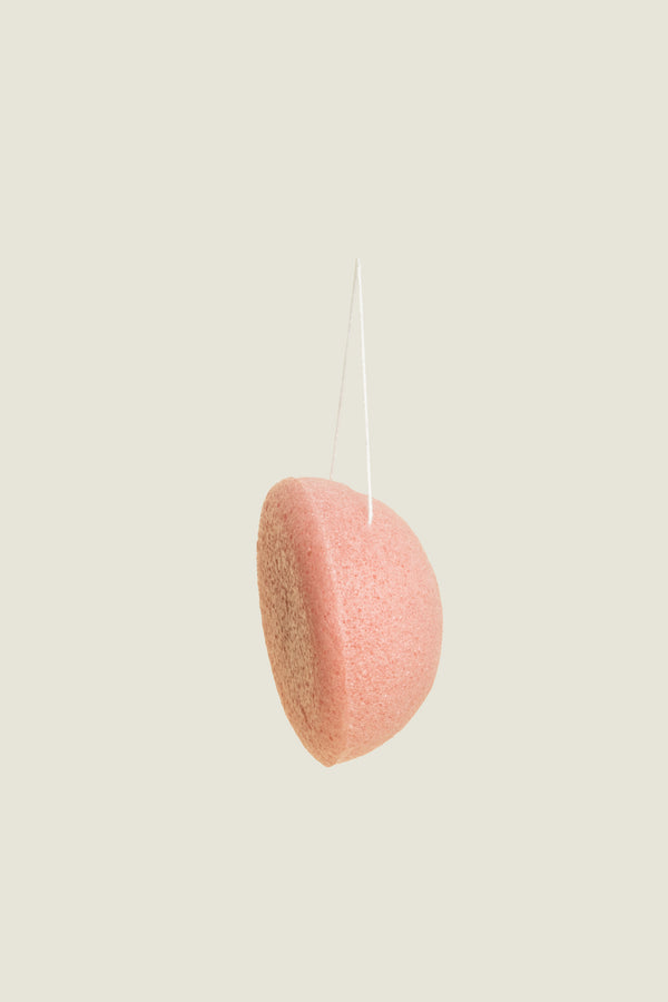 Pink konjac sponge